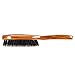 Torino Pro Soft Wave Brush #1140 - By Brush King - Oval Palm/Military with Long Handle 360 Waves Brush