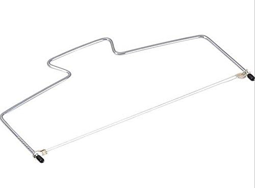 Oi Max Stainless Adjustable 1 Wire Cake Slicer Leveler Pizza Dough Trimmer