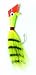 Eagle Claw Shad Dart Jig, Glow/Orange/Chartreuse, 38