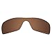 Tintart Performance Replacement Lenses Compatible with Oakley Batwolf OO9101 Polarized Etched-Nut Brown