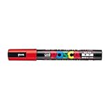 Uni Posca Medium Marker, Red