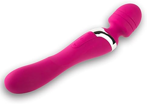 Woman Handheld Body Wand Massage Vibration, With Powerful Dual Motors Vibrator,For Strong Muscle Aches &amp; Sports Recovery, Pink