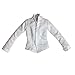 Jili Online 1/6th 12inch Female Top Clothes White Long Sleeved Shirt for HT CY CG Girl