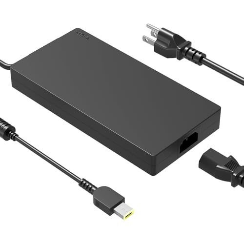 HSXIRQA 230W AC Adapter Charger for Lenovo Legion Slim 5 7 5P C7 S7 Y920 Y740 Y730 Y545 Y540 Y530 R720 Y900 Y910 Y7000 Thinkpad P1 P73 P53 P72 P52 P71 P51 P70 P17 P16 P15 T15g ThinkBook 16p LOQ Laptop