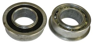 N2 272-1838 (2) Front Wheel Bearings Repl AM127304, AM118315 - for John Deere X300, STX38, X320, LT155, X500, 111, LT133, 160, X304, LT160, RX75, LX188, LT150, LX277, LX176, LX172, 180 and More