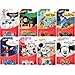 Mickey Mouse Series Hot Wheels Exclusive 8 Car Set - Steamboat Willie / Fantasia / Brave Little Tailor / Band Concert / Prince Pauper / Club