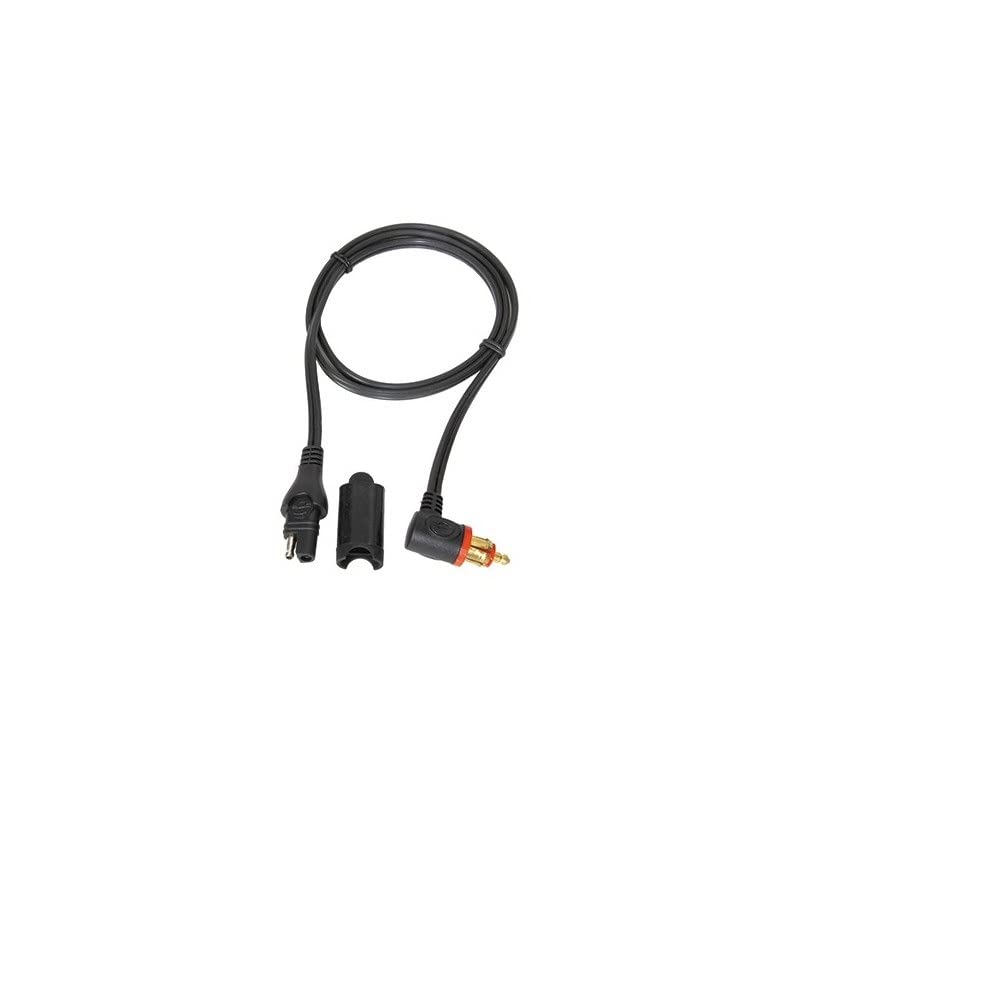 OptiMATE CABLE O-29, Adapter-extender, SAE to BIKE 90° plug - Black