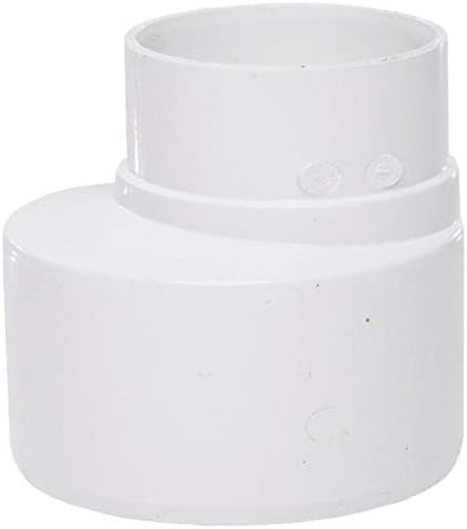 Polypipe Ring Seal Soil 110mm to Rainwater 68mm Reducer Adaptor White SD46W