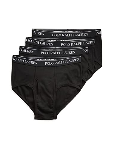 POLO Big & Tall Ralph Lauren Men's Classic Fit Cotton Briefs, Multi-Packs Avail…