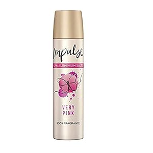 Impulse Very Pink Body Spray Deodorant, 75 ml