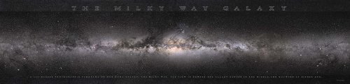 Sky Digital Milky Way Galaxy Panoramic Print