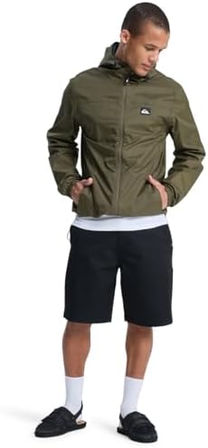 Overcast 3K Tape - wasserdichte Jacke mit Kapuze - L - Grün.