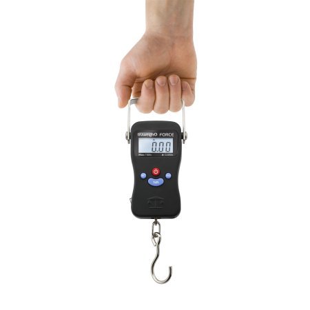 FORCE Digital Hanging Scale 110lb x 0.05lb Black