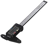 Electronic Digital Caliper, Benewell Vernier Calipers with Inch/MM Conversion,LCD Screen Auto Off Featured Measuring Tool,0-6 Inch/150 mm Carbon Fiber Gauge Micrometer
