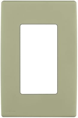 Leviton Rewp1Ps Renu Onegang Screwless Snapon Wallplate Prairie Sage