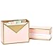 Hallmark Signature Gold Boxed Stationery Note Cards Assortment—Congratulations Cards, Blank Cards, Thank You Cards (24 Cards With Envelopes and Organizer with Dividers)