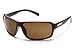 Suncloud Tailgate Polarized Sunglasses, Burnished Brown Frame, Brown Lens
