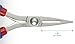 Tronex Model 741 Flat Nose Pliers with Step Tip, Ergonomic Handles