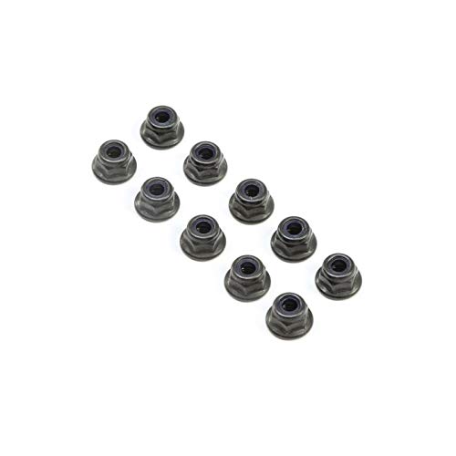 Team Losi M4 Flanged Lock Nuts (10)