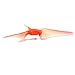 EMAX 12pcs AVAN 3024 Props 3inch 3-Blade PC Propellers 6CW 6CCW for fpv mini drone like Babyhawk-R (Transparent red)