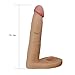 Double Dildo Strapless Strap on Double Penetration Dildo for Man for Woman (TPE Material)