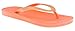 Capelli New York Glitter faux leather opaque jelly thong on injected body Ladies Flip Flops