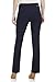 Rekucci Womens Ease Into Comfort Fit Barely Bootcut Stretch Pants (8, Navy)