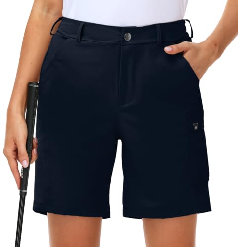 Navy Golf Cargo Short