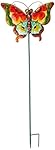 Regal Art &Gift Floral Butterfly Stake, Green