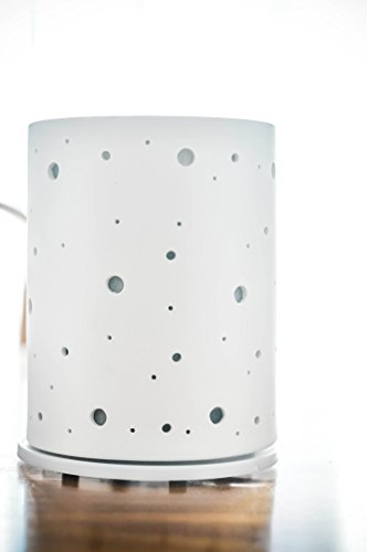 ZAQ Galaxy Essential Oil Diffuser LiteMist Ultrasonic Aromatherapy Humidifier with Ionizer and Color-Changing Light – 200 ML Capacity, Ceramic