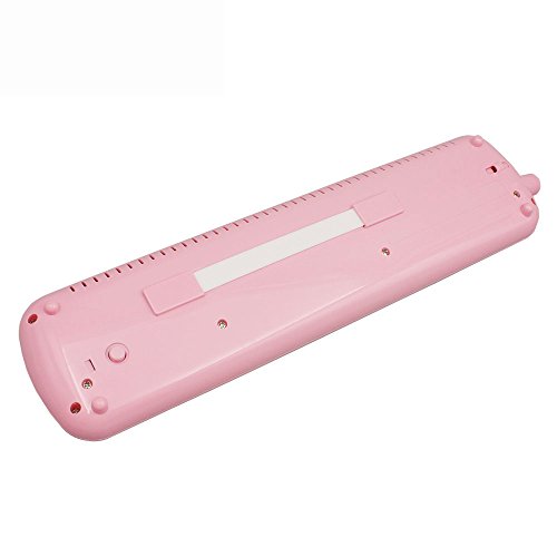 WINGONEER Portable 32 Key Melodica Student Harmonica with Bag - Pink - Thumbnail 3