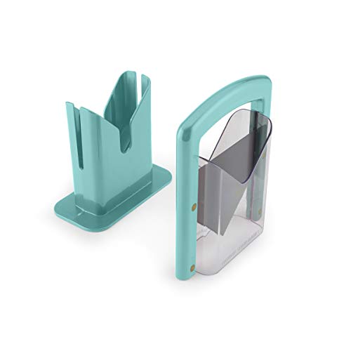 Hoan The Original Bagel Guillotine Universal Slicer, Silver, 9.25Inch