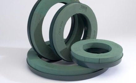 PLASTIC BACKED WREATH Ring NAYLOR BASE Oasis Floral Foam CHOICE OF SIZE (1 x 10) by floral supplies