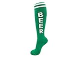 Gumball Poodle - High Calf - BEER Socks (Green)