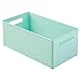 mDesign Baby Nursery Organizer Bin for Clothes, Diapers, Toys - 8