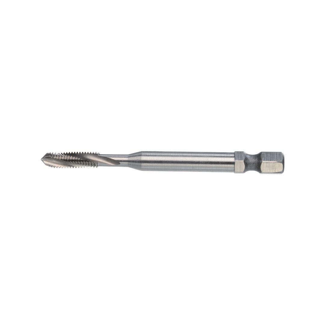 VÖLKEL HexDrive Machine Tap (Hex Socket) 1/4 Inch Bit | HSS-E I M5 x 0.8 | DIN371 | Form C / 15°RSP| Metric Thread, Blind Hole, Tap Cutter