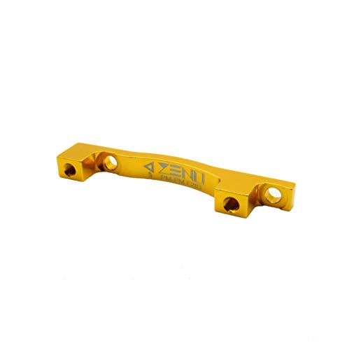 Zeno Rotor Adaptor - PM to Post Mount Caliper, Front 203mm Rotor-YE