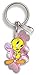 Looney Tunes Tweety Bird Happy in Pink Enamel Key Chain