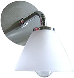 Aplique de baño níquel pulido Melinda: Amazon.es: Iluminación