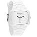 Nixon Men's A139-100 Rubber Analog White Dial Watch