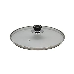 Karl Krüger glazen deksel 32 cm diamant, glas, transparant, 32 x 32 x 2 cm