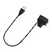 Eityilla Fitbit Alta Charger, 1ft USB Charger Replacement Charging Charger Cable Cord for Fitbit Alta (2-Pack Black)