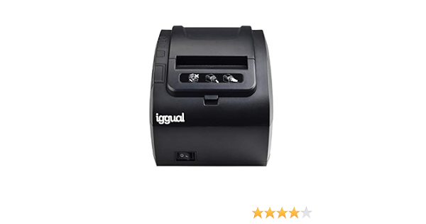 iggual S0228519 Impresora Térmica Tp8002, 203 Dpi, Negro : Amazon.es:  Informática