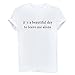 YITAN Letter Print Short sleeve O Neck Women T Shirt Top