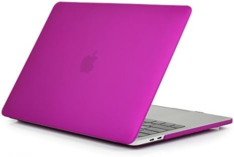Onkuey MacBook Pro 13 Case 2017 &amp; 2016 Release A1706/A1708, Smooth Matte Frosted Hard Shell Cover for Newest Apple MacBook Pro 13 inch with /without Touch Bar &amp; Touch ID, Raspberry