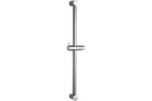 OFFO Shower Slide Bar 620mm(24 in) Adjustable Installation Distance 18-24 in with 360° Adjustable Handheld Shower Head Holder