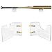 YYST Horizontal Baseball Bat Wall Mount Wall Holder with Screws