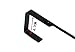 LingStar Music Note Style Metal Coat Hanger Wrought Iron Rack Robe Hooks Black