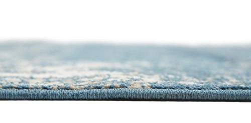 Unique Loom Sofia Collection Blue 9 x 12 Area Rug (9' x 12')