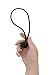 ABN 9in Ball Bungee 25-Pack – Black Bungee Cord Loop Straps with Plastic Balls for Tarp Tie Down, Lacrosse, Soccer